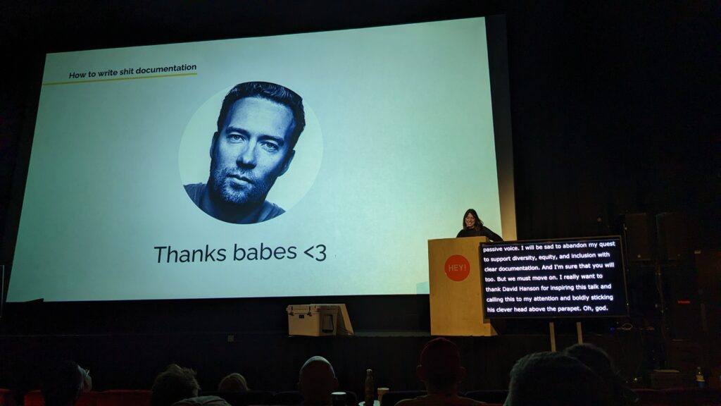 Amy Hupe – How to write sh*t documentation